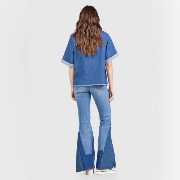 KINGS OF INDIGO - Regan Bell Bottom - Patchwork - Picture 2 of 7